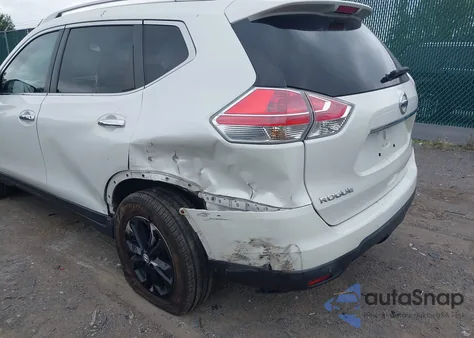 2015 Nissan Rogue Sv z USA, uszkodzony, nr VIN KNMAT2MV8FP529676